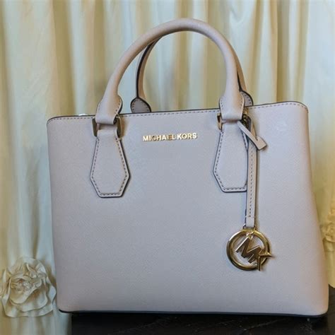 michael kors camille md satchel ballet|NWT Michael Kors Camille MD Leather Satchel Ballet .